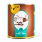 Hund Nassfutter RyDog Ziege&Pferd 800g 6 Stück -1- Anifit
